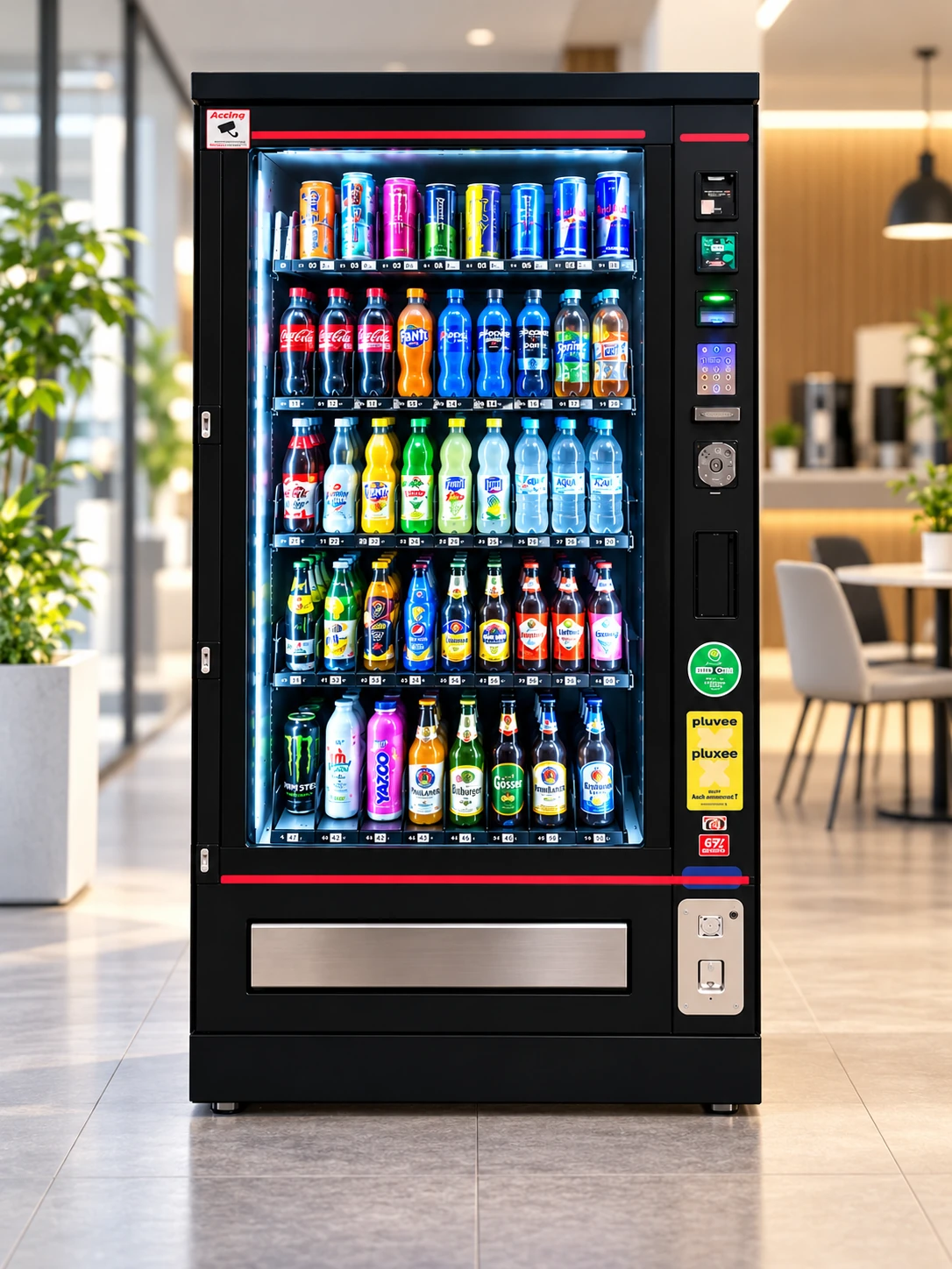 Getränkeautomat als Beispiel für Getränke- und Snackversorgung